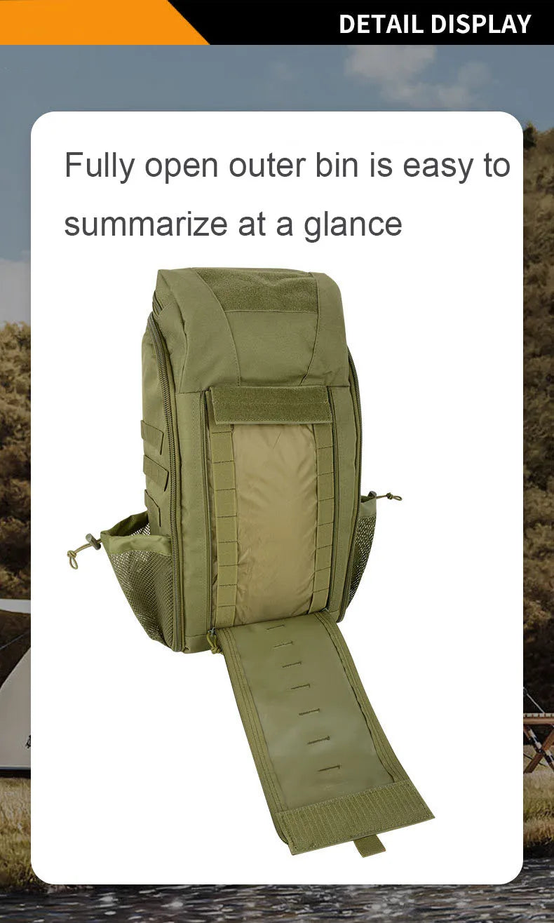 Mountaineering Tactical Medical Backpack