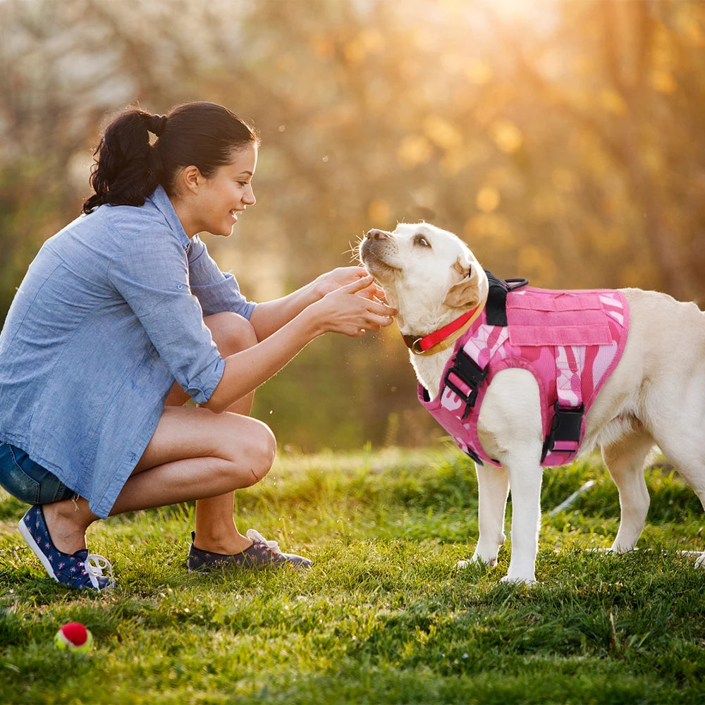 Military Dog Harness For Large Dogs