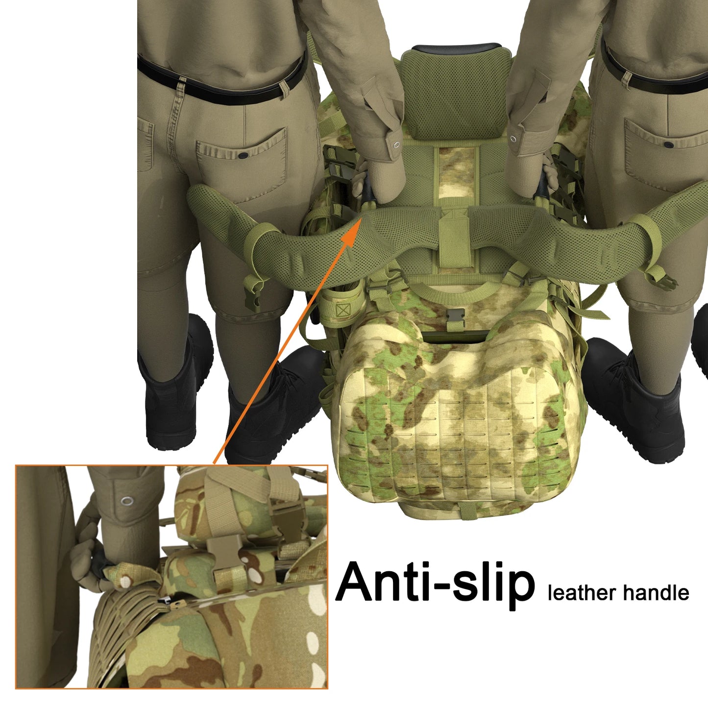 Military Large Backpack with Hydration Pack