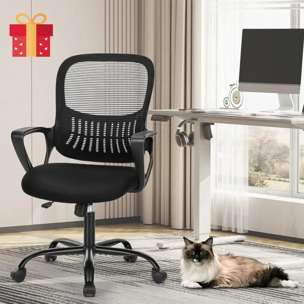 Office Chair,Mesh Rolling Work Swivel