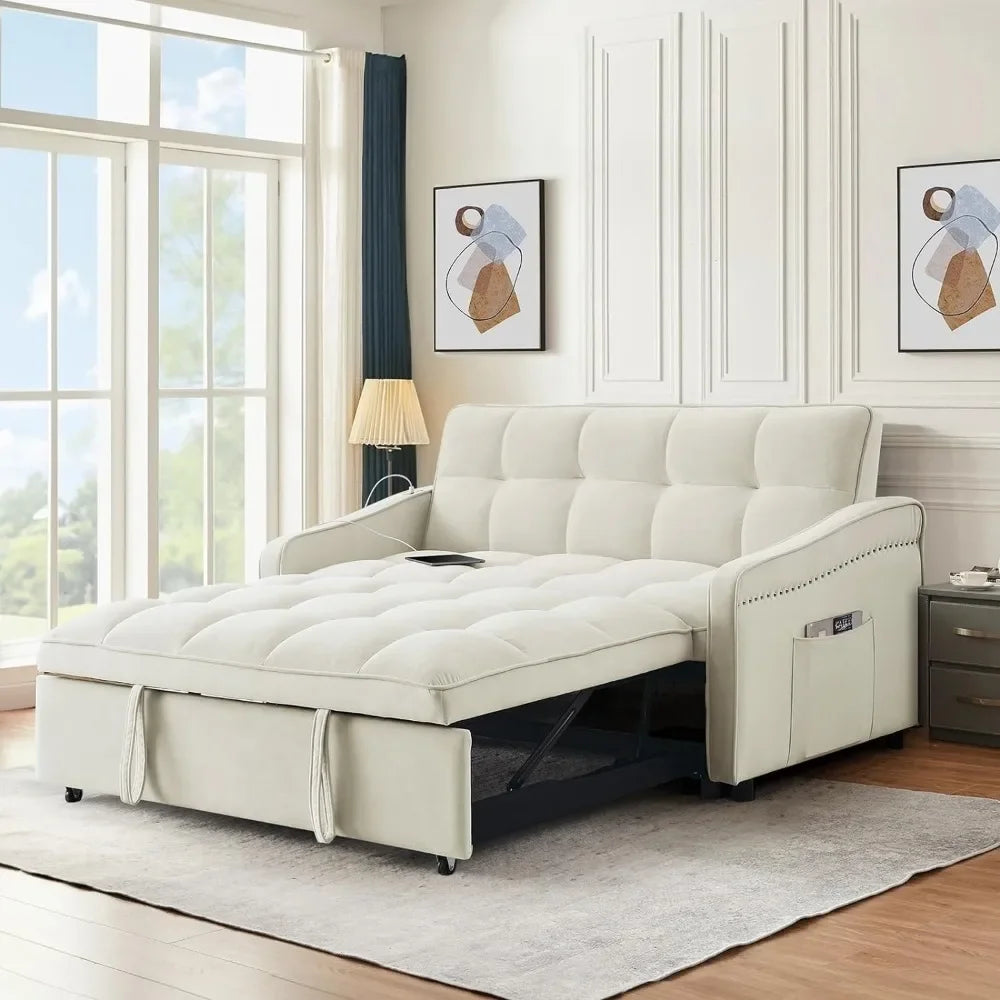 3 in 1 Sleeper Sofa Couch Bed