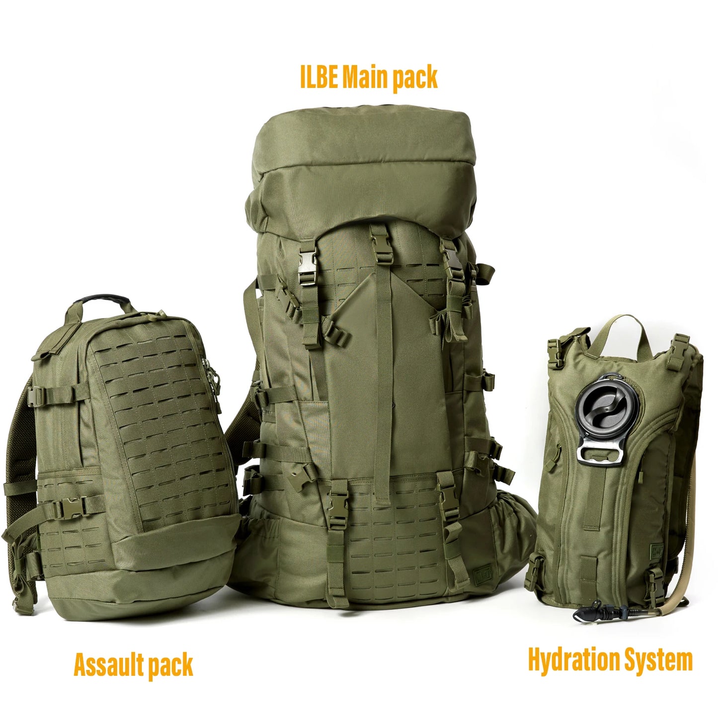 Military Large Backpack with Hydration Pack