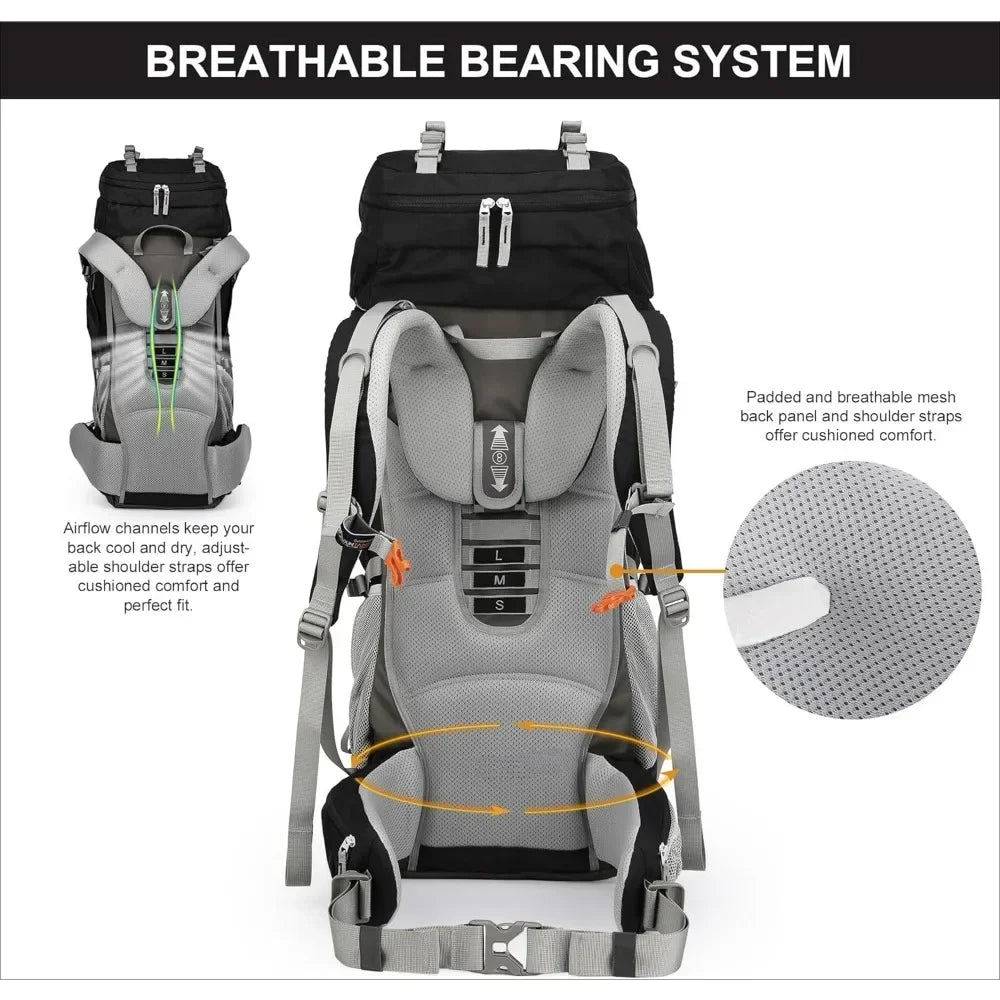 Backpacks 70L Internal Frame Backpack Camping