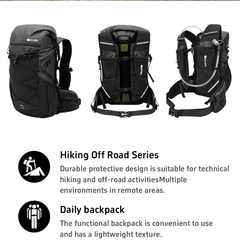 Mountaineering Backpack 30L Large Capacity Men Women Outdoor