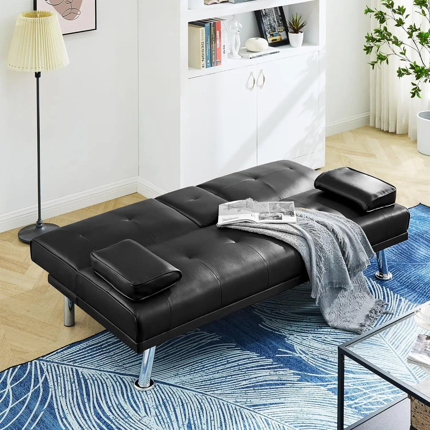 Convertible Futon Sofa Bed Sleeper Couch