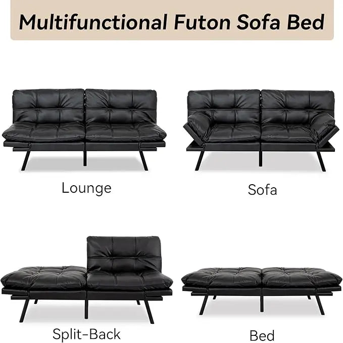 Convertible Futon Sofa Bed