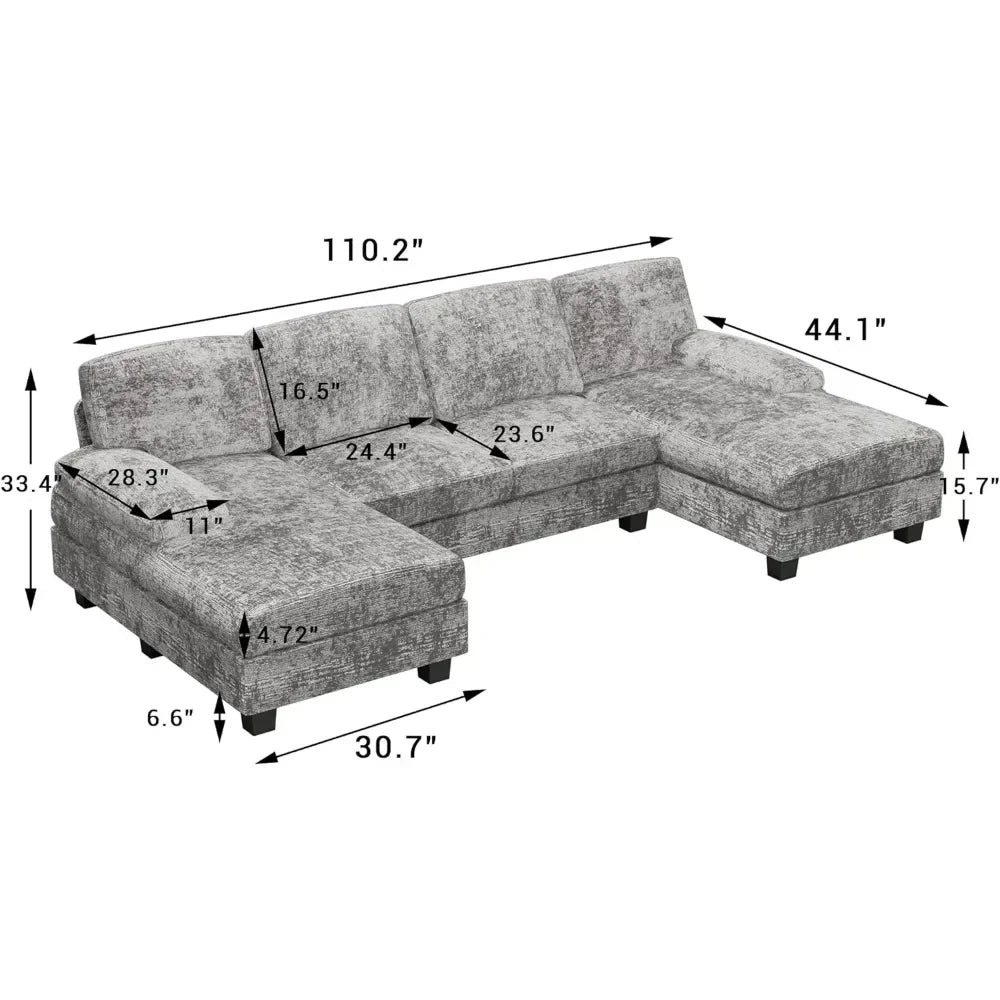 Couch Convertible Sectional Sofa Couch