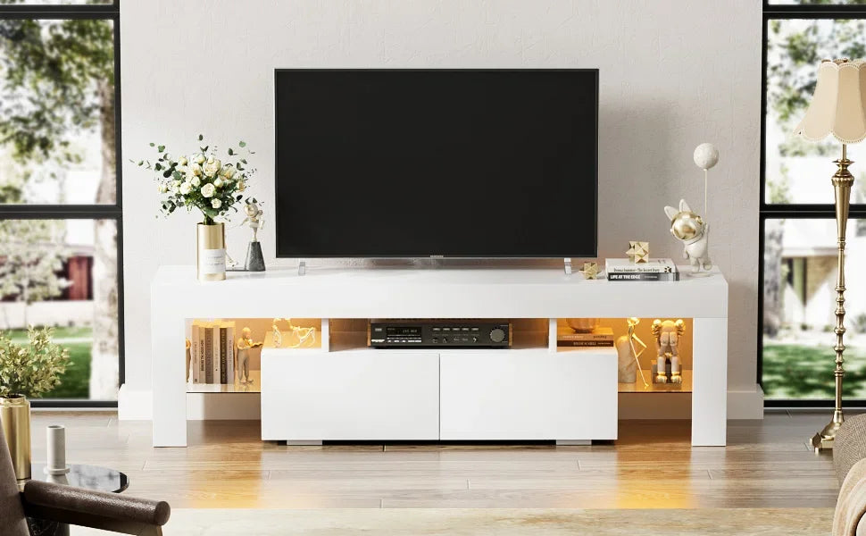 Modern LED TV Stand for Televisions up to 70"