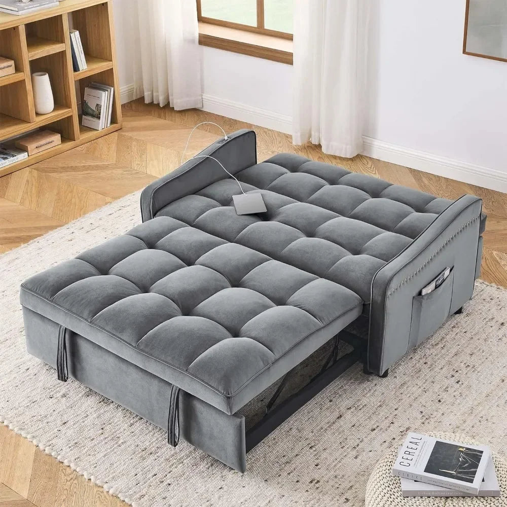 3 in 1 Sleeper Sofa Couch Bed