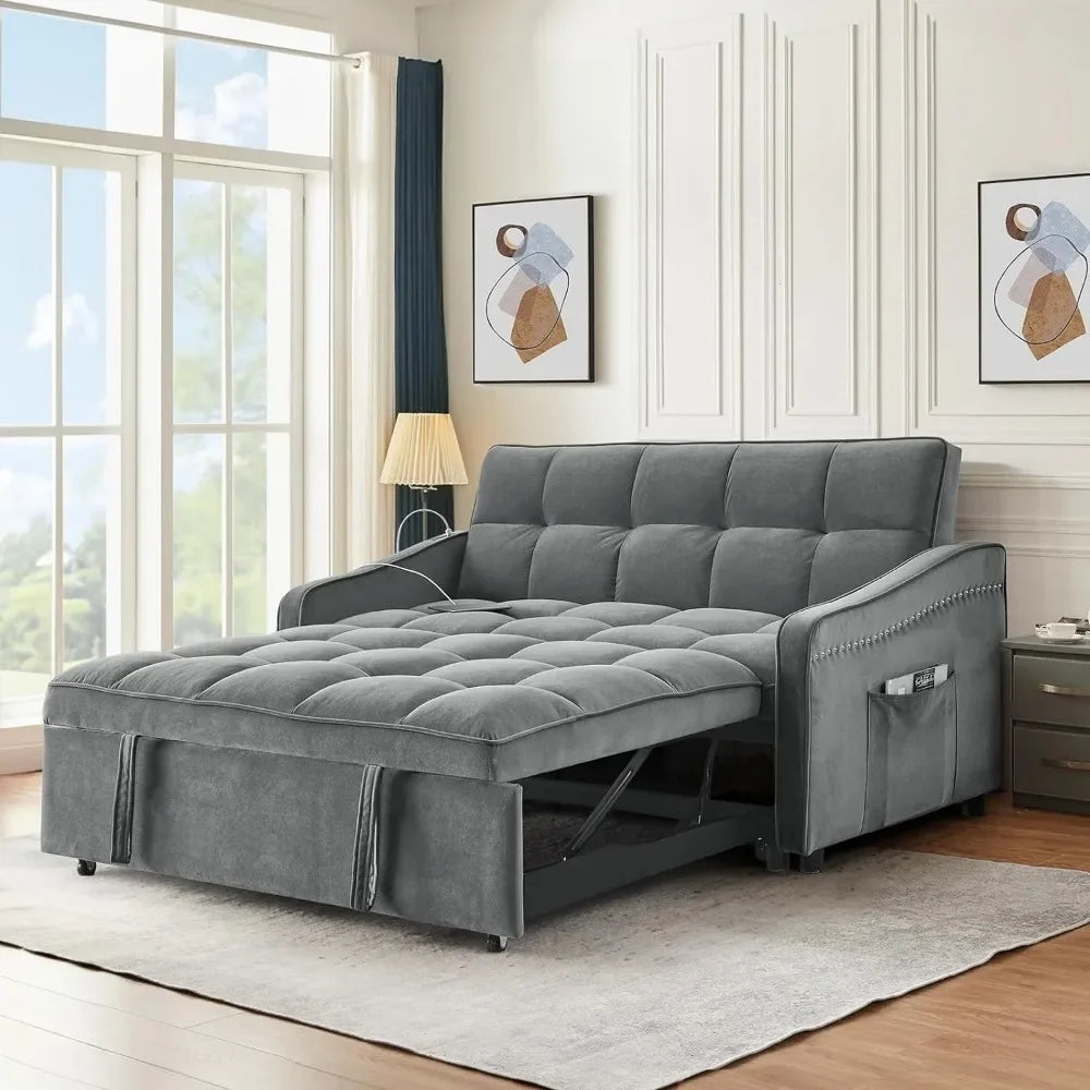 3 in 1 Sleeper Sofa Couch Bed