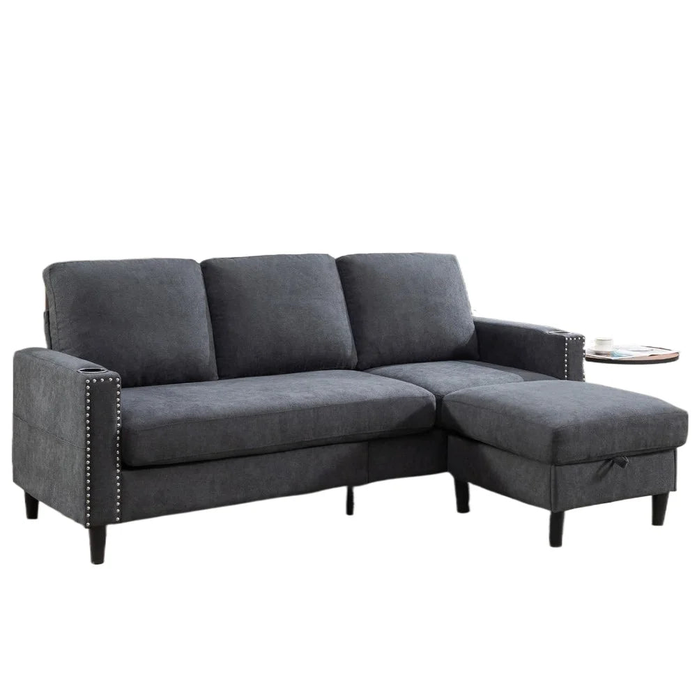 Convertible Sectional Couches for Living Room,