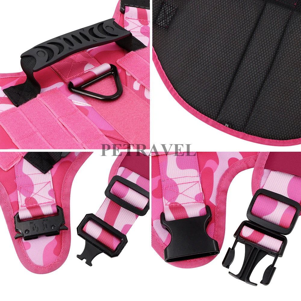 Military Dog Harness For Large Dogs