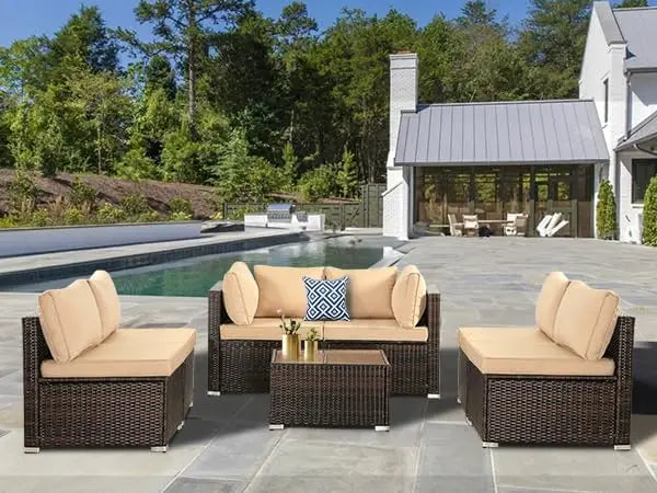 7 Pieces Patio Furniture Set