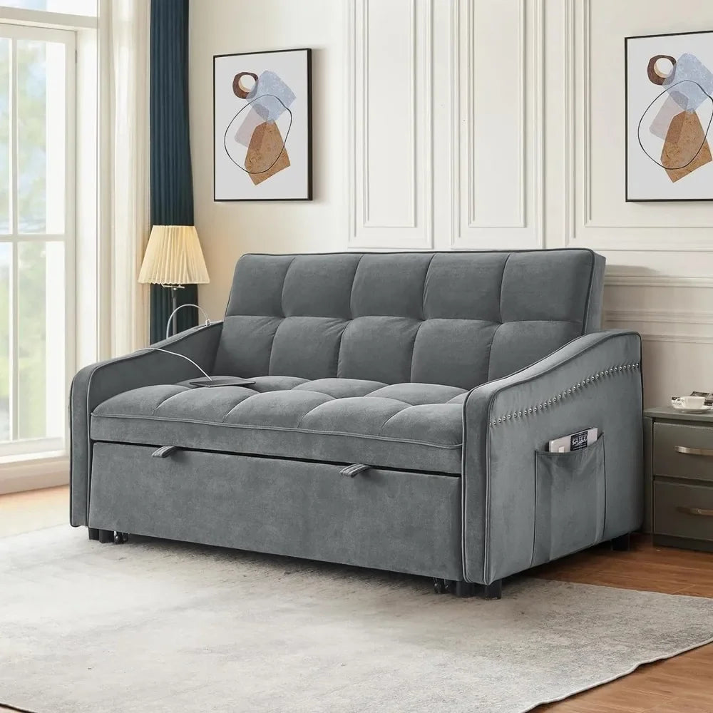 3 in 1 Sleeper Sofa Couch Bed