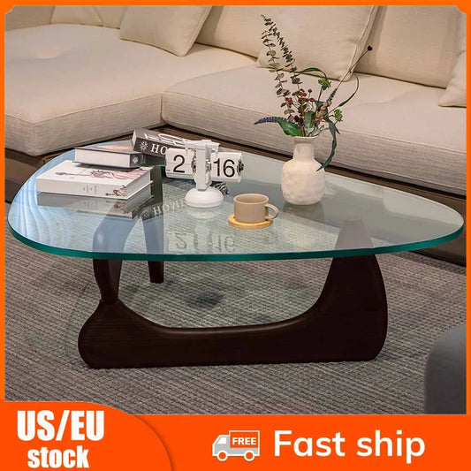 Home Coffee Table Irregular Glass Side Table