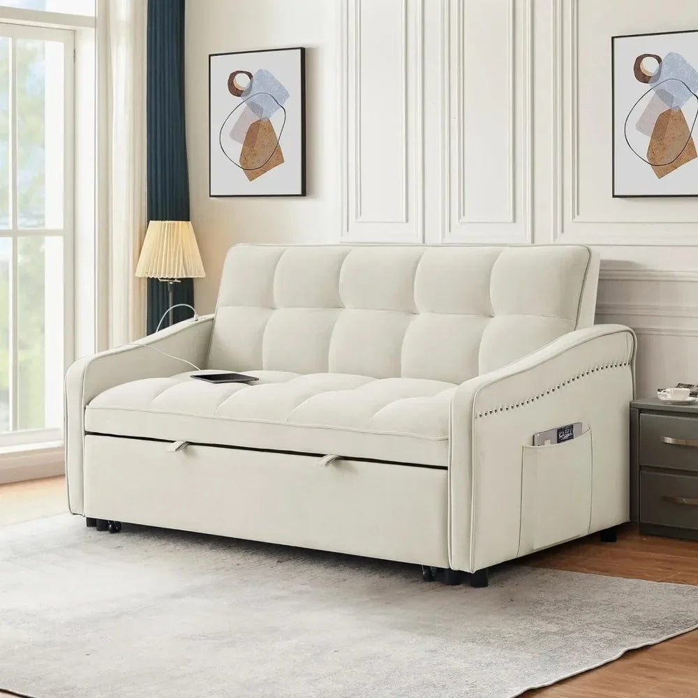 3 in 1 Sleeper Sofa Couch Bed