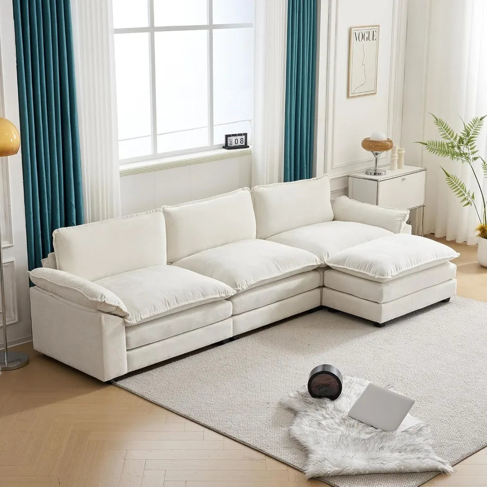 Modern Deep Sectional Sofa