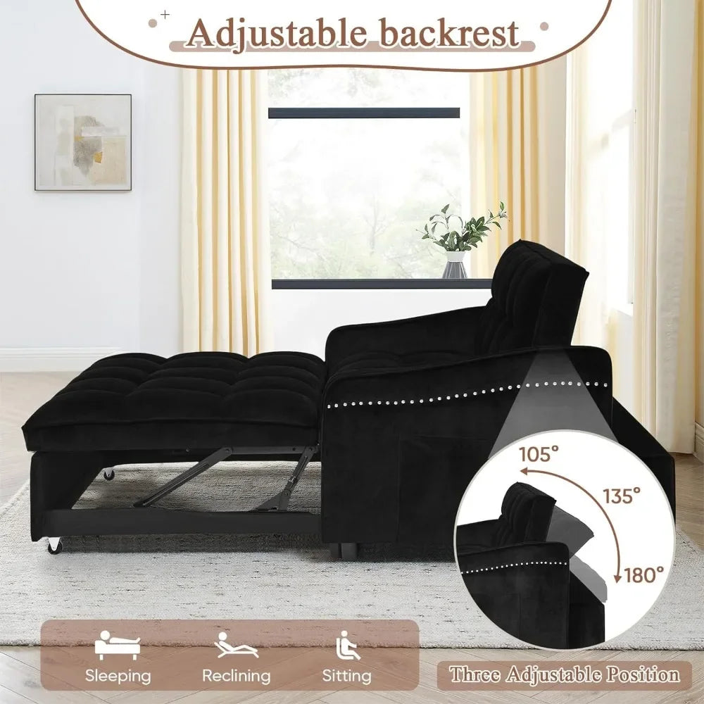 3 in 1 Sleeper Sofa Couch Bed