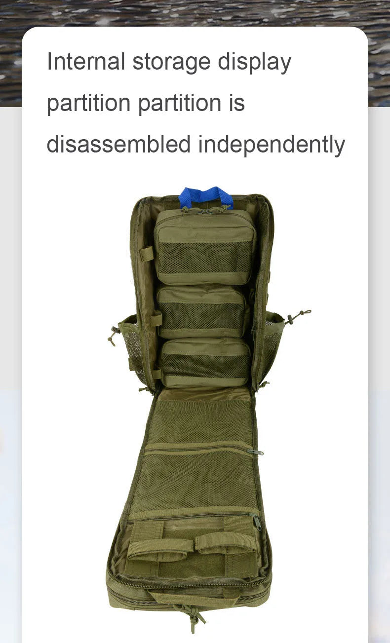 Mountaineering Tactical Medical Backpack